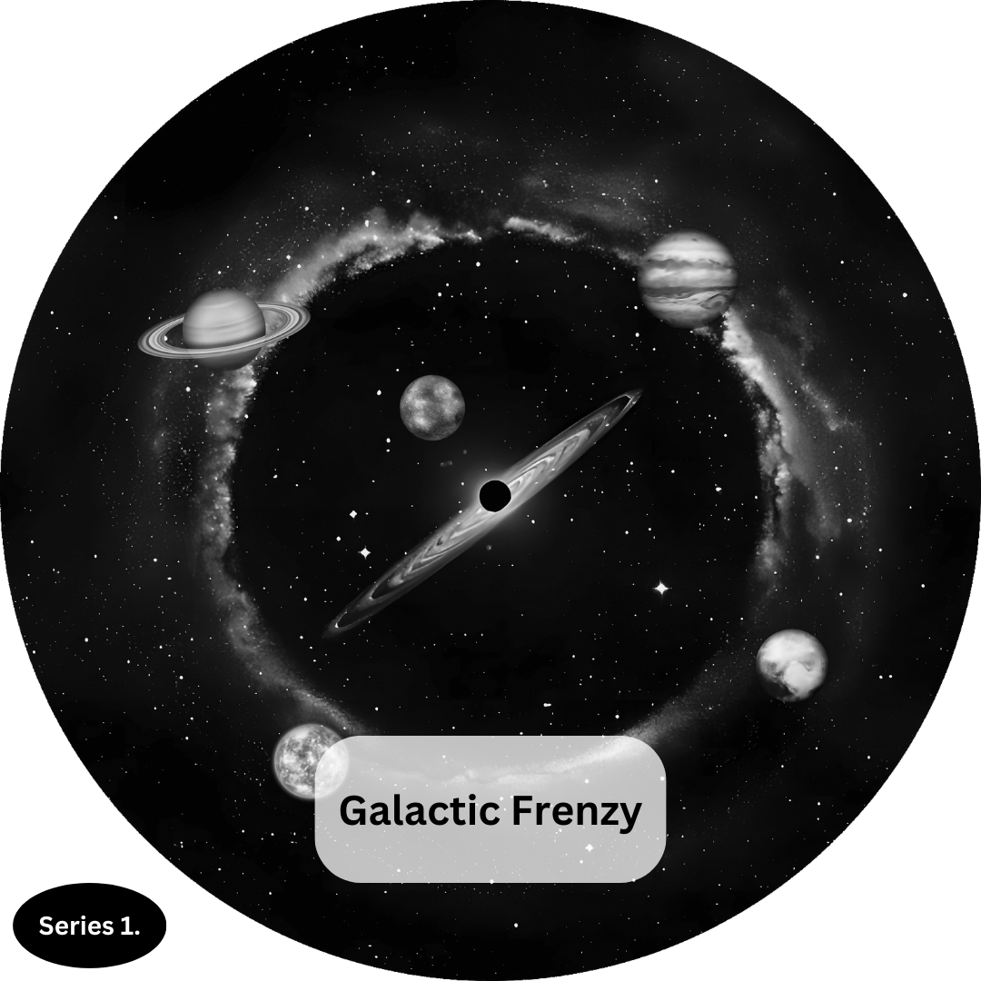 Doplňující sada kazet pro projektor galaxie se simulací padající hvězdy | Snímky ve 4K kvalitě
