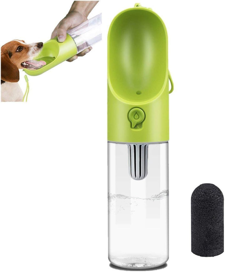 Petkit Cestovní láhev pro psy s uhlíkovým filtrem | Přenosné pítko pro psy