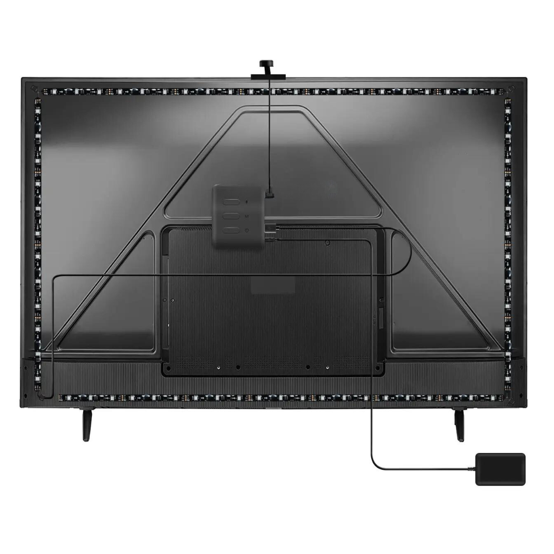 Chytré LED podsvícení na TV s kamerou | LED pásek RGBIC