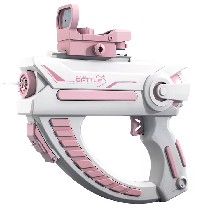 SPACE GUN Elektrická vodní pistole ve vesmírném stylu | Vestavěný zásobník, automatické střílení