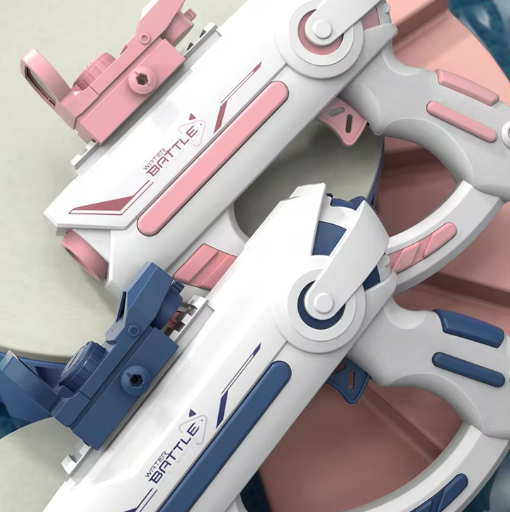 SPACE GUN Elektrická vodní pistole ve vesmírném stylu | Vestavěný zásobník, automatické střílení