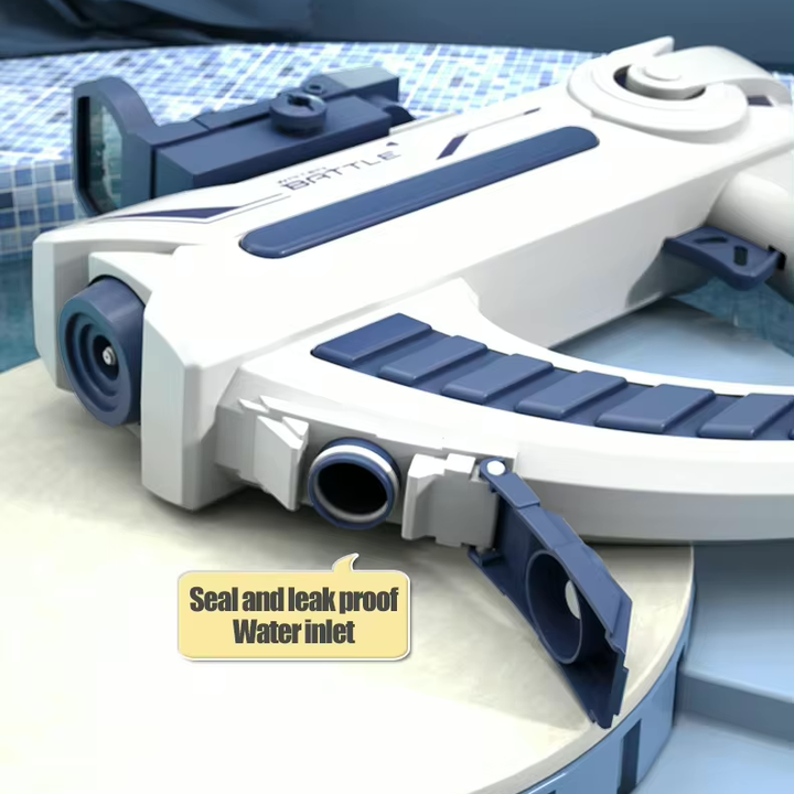 SPACE GUN Elektrická vodní pistole ve vesmírném stylu | Vestavěný zásobník, automatické střílení