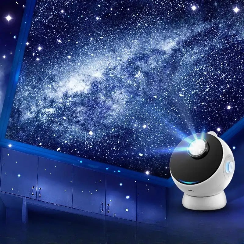 Projektor galaxie se simulací padající hvězdy | Domácí planetárium pro děti i dospělé