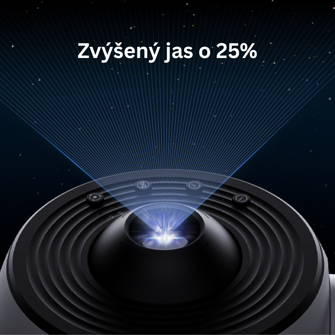 Projektor galaxie (PRO Edition) | Domácí planetárium - 13 kazet a dálkové ovládání
