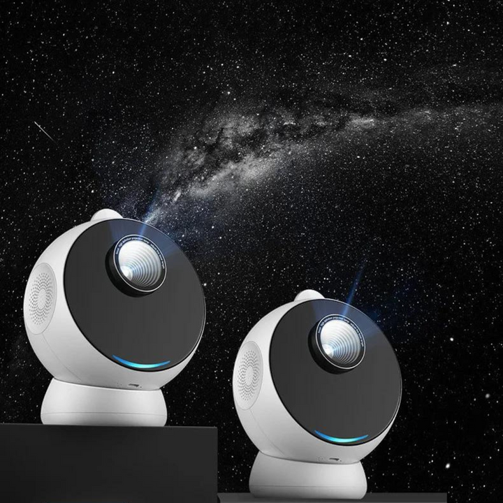 Projektor galaxie se simulací padající hvězdy | Domácí planetárium pro děti i dospělé