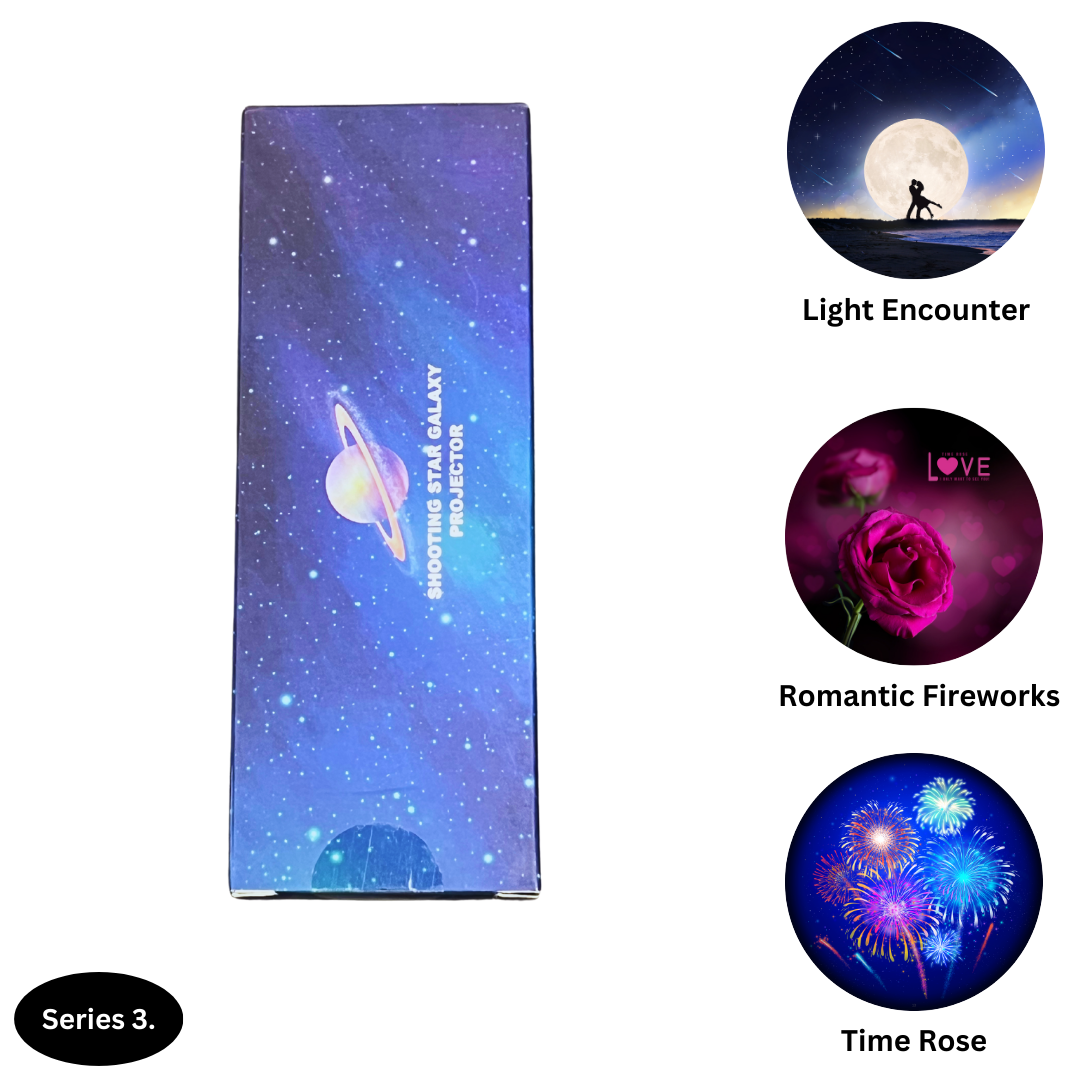 Doplňující sada kazet pro projektor galaxie se simulací padající hvězdy | Snímky ve 4K kvalitě