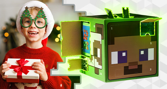 Minecraft Adventní kalendář 2025 (Zelená kostka Creeper)