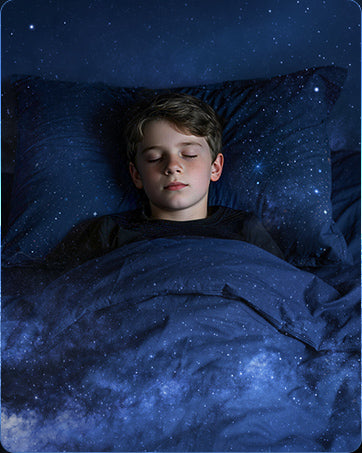 Vytvořte dětem útulnou atmosféru pro usínání pod kouzelnou hvězdnou oblohou.