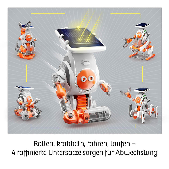 KOSMOS Solar Bots – robot a čtyři vyměnitelné podvozky