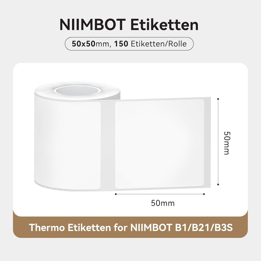 Niimbot náhradní samolepící štítky pro tiskárny B21, B21S, B1, B3S