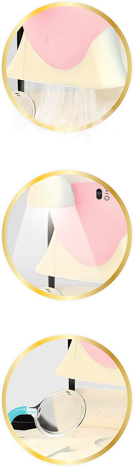 BUKI 5404 – Profesionální nehtové studio pro děti| 8 laků, UV sušička, zvětšovací lupa, světlo, 30 návrhů