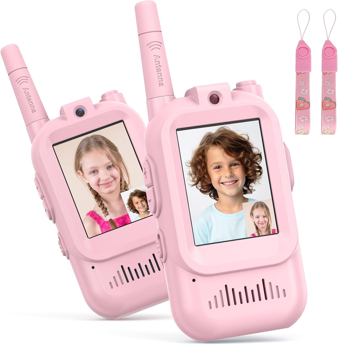 KidTalk Dětské video vysílačky s kamerou, displejem a dobíjecí baterií