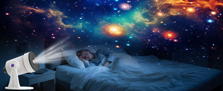 Projektor galaxie 8. generace - 10 kazet se snímky ve 4K kvalitě