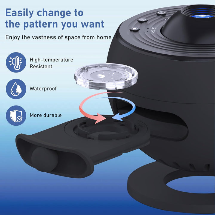 Projektor galaxie 1. generace (PRO) | Domácí planetárium - 13 kazet, dálkové ovládání