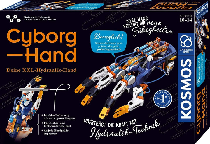 KOSMOS Cyborg Hand | Hydraulicky ovládaná XXL robotická ruka