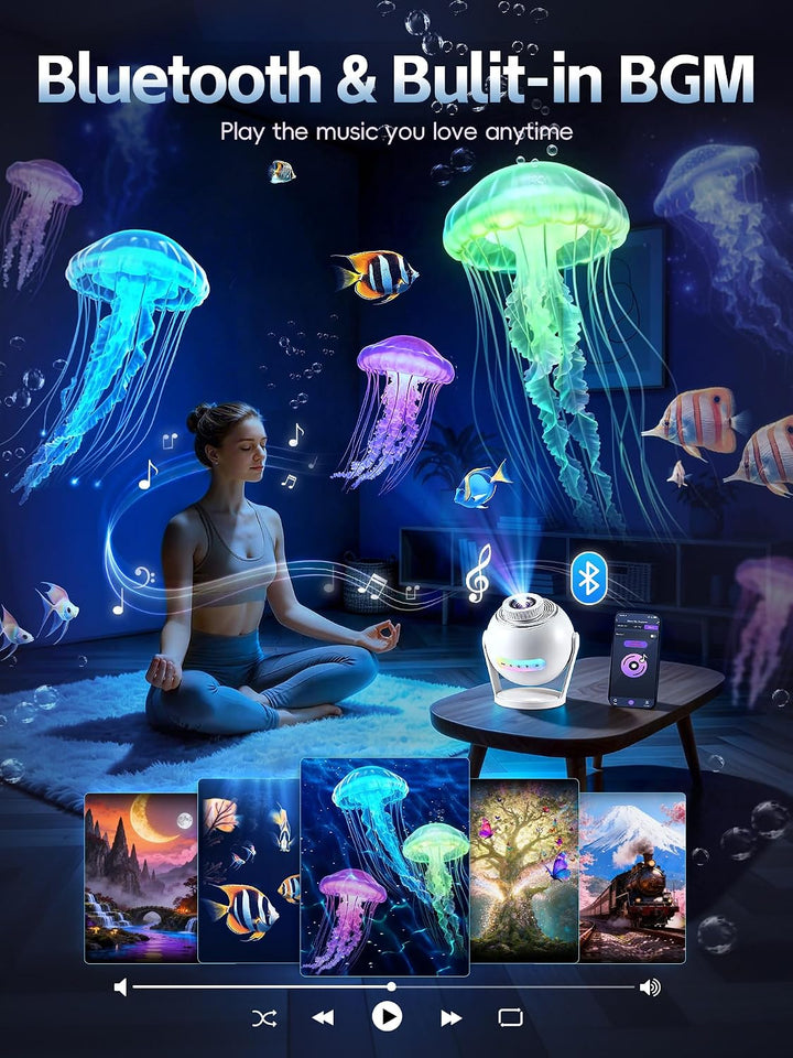 Nanxin SK19 PRO – dynamický projektor galaxie, 60 video scén, aplikace Smart Life