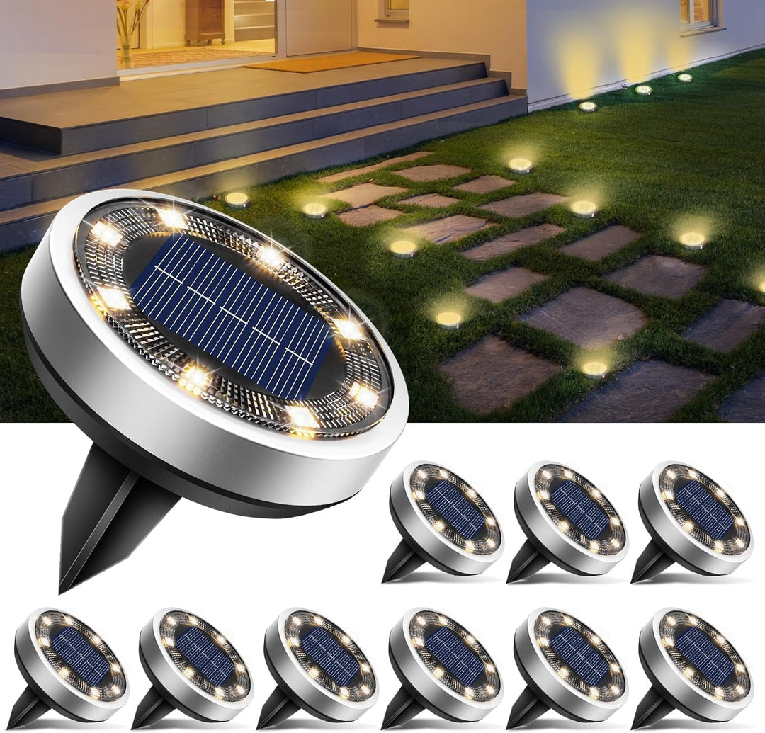 Solární LED světla na zahradu