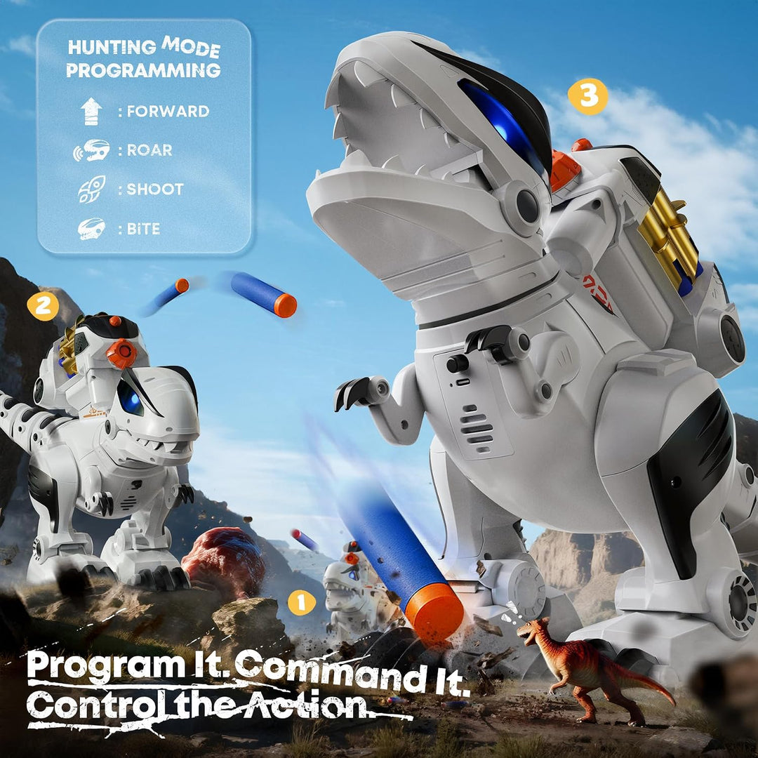 Ruko 8809 Interaktivní robotický dinosaurus T-Rex s dálkovým ovládáním
