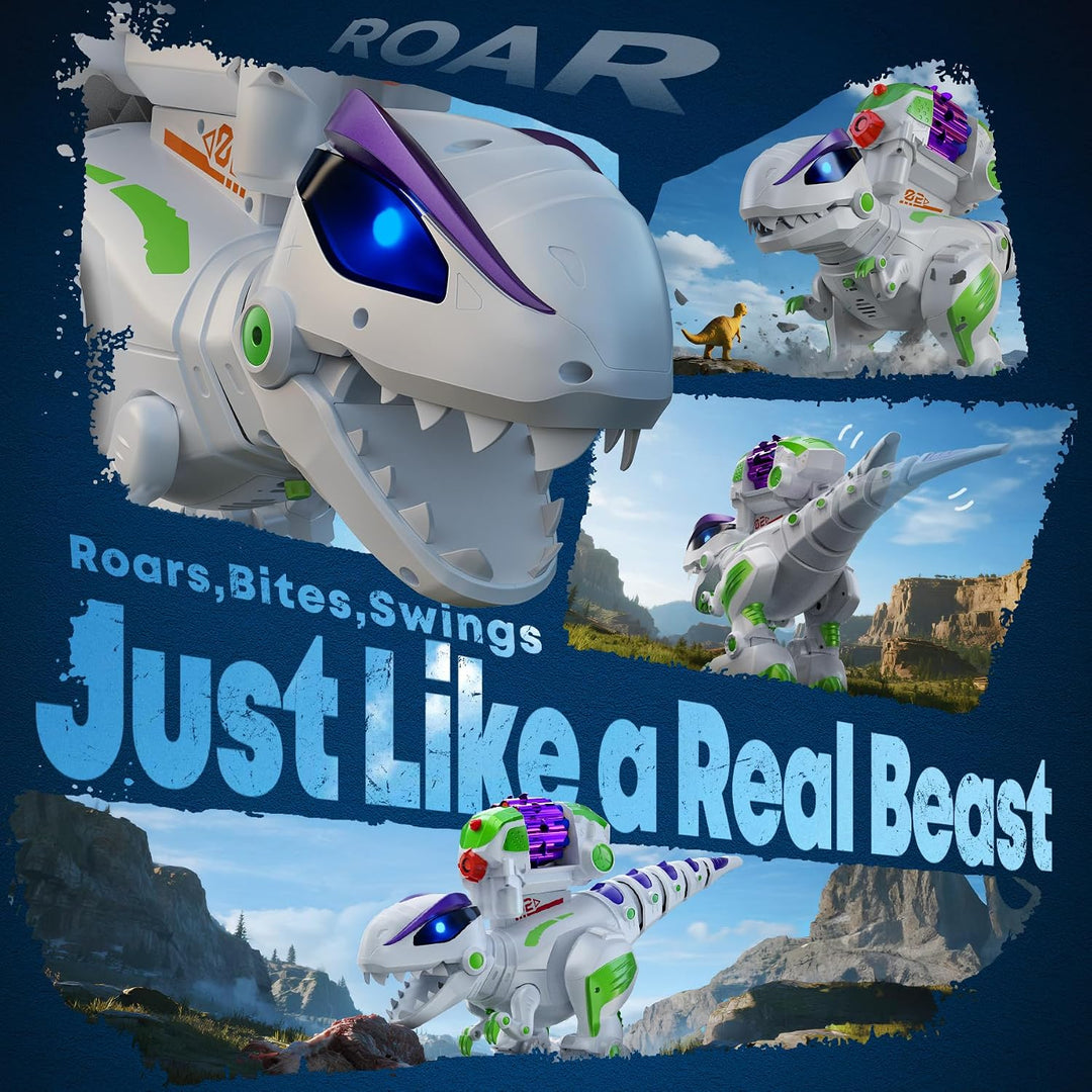 Ruko 8809 Interaktivní robotický dinosaurus T-Rex s dálkovým ovládáním