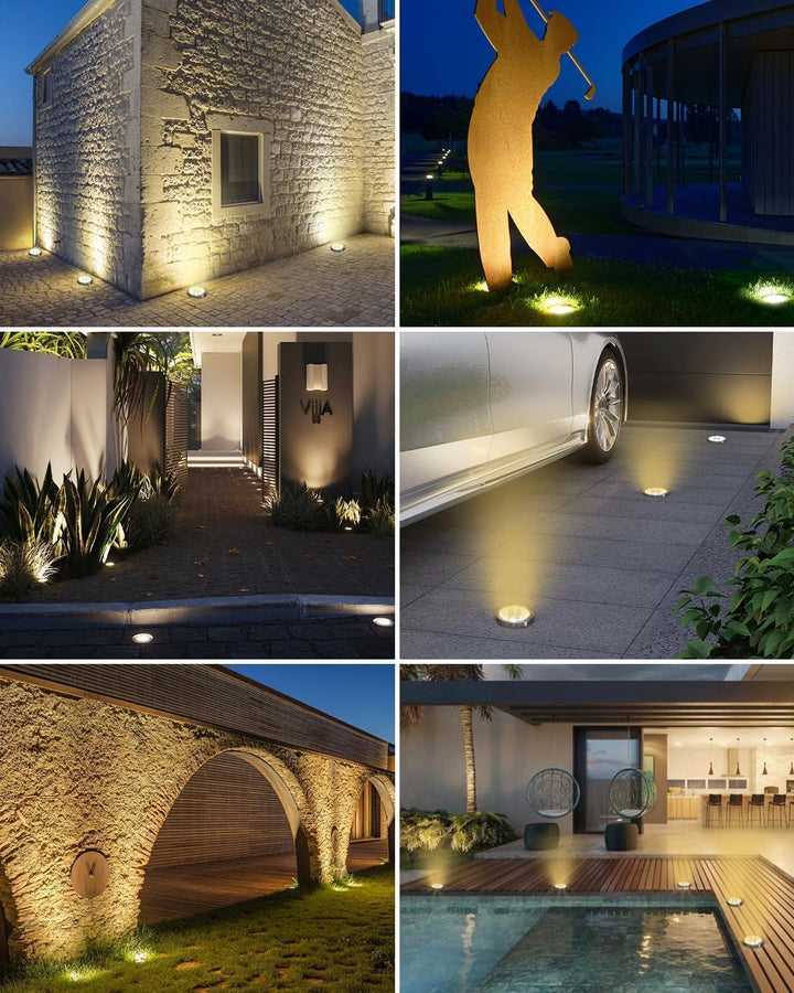 Solární LED světla na zahradu