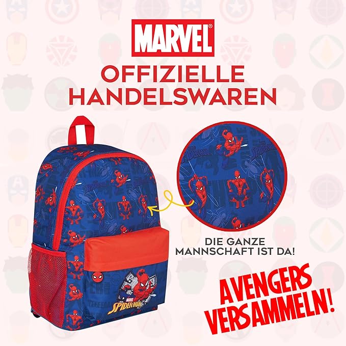 Marvel Dětský batoh | Pro fanoušky Marvel, Avengers a Spider-Man