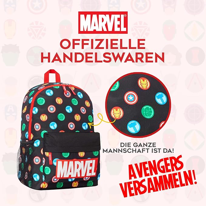 Marvel Dětský batoh | Pro fanoušky Marvel, Avengers a Spider-Man
