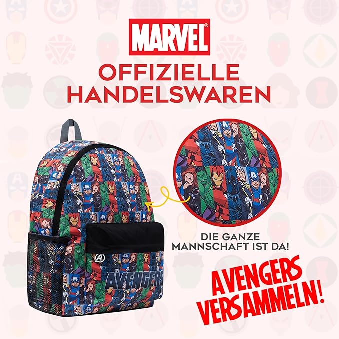 Marvel Dětský batoh | Pro fanoušky Marvel, Avengers a Spider-Man