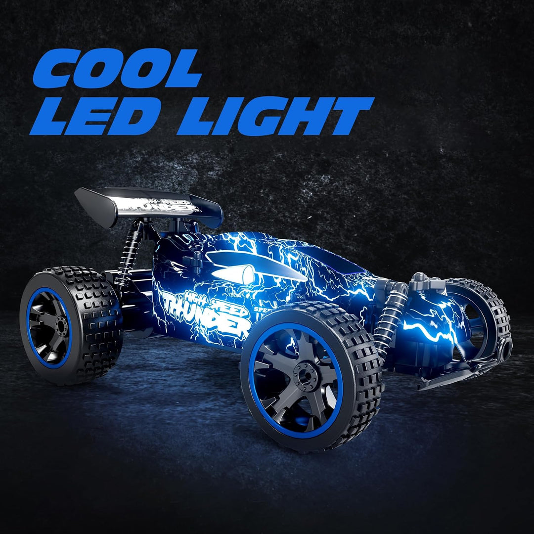 Tecnock RC závodní buggy 1:18 – s LED osvětlením a rychlost až 20 km/h