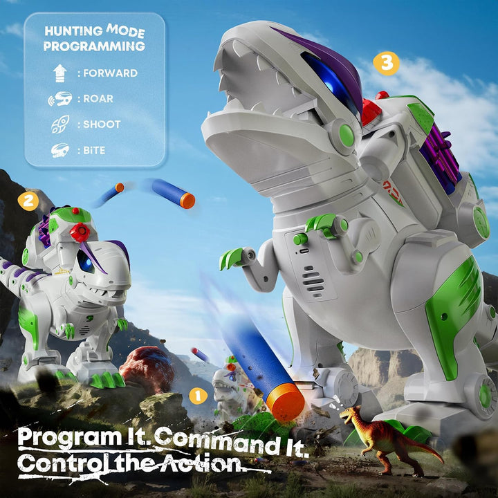 Ruko 8809 Interaktivní robotický dinosaurus T-Rex s dálkovým ovládáním
