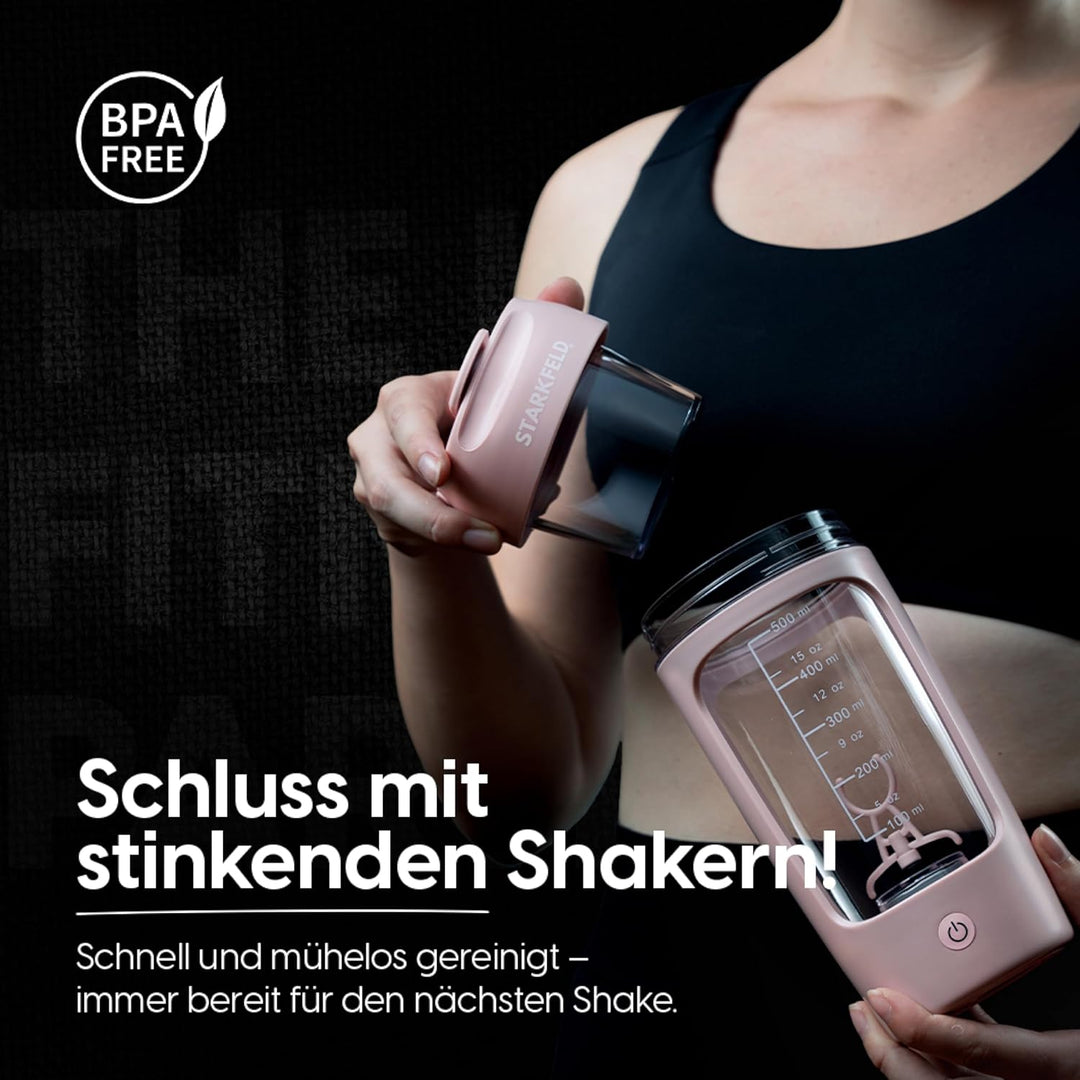 Přenosný elektrický šejkr na protein 650 ml | Protein shaker