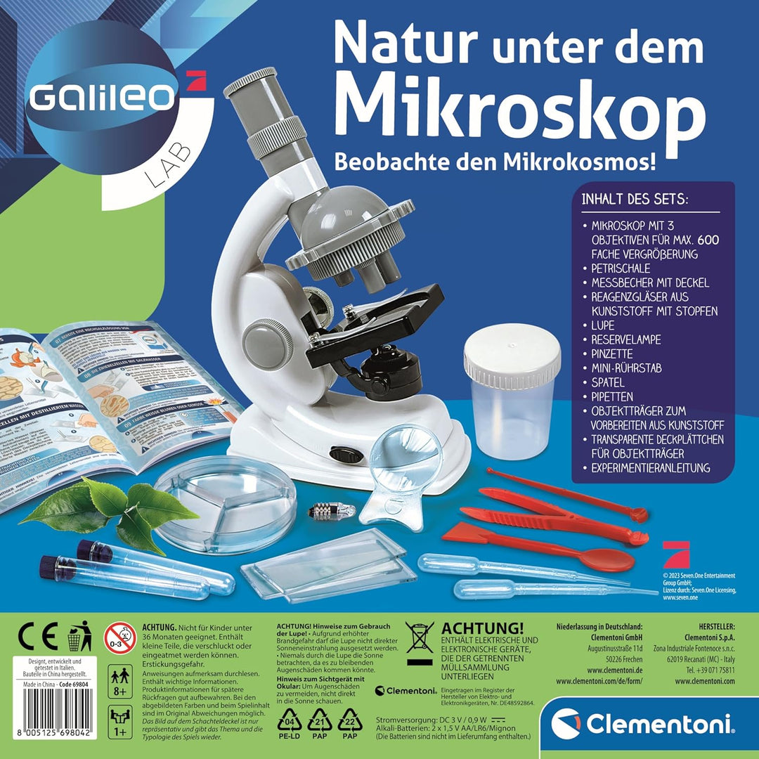 Clementoni Mikroskop pro děti | Galileo Science Nature