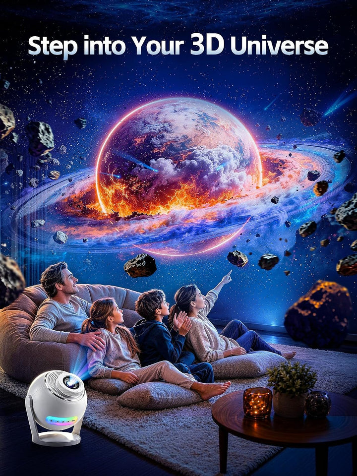 Nanxin SK19 PRO – dynamický projektor galaxie, 60 video scén, aplikace Smart Life