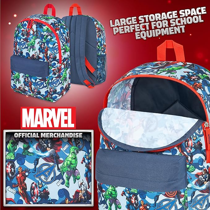 Marvel Dětský batoh | Pro fanoušky Marvel, Avengers a Spider-Man