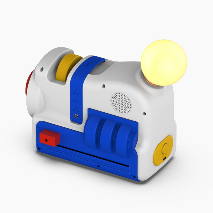 Dětský projektor pohádek a příběhů - 4 tematické sady projekcí, zvuky a noční světlo