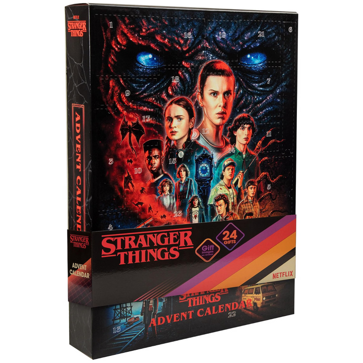 Cinereplicas Stranger Things Adventní kalendář – 24 dárků, Hawkins edice