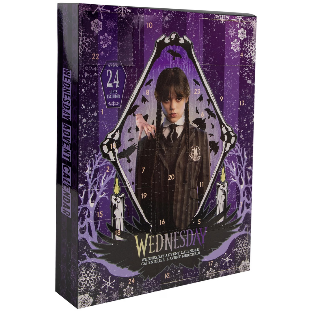 Cinereplicas Wednesday Addams Adventní kalendář – 24 překvapení