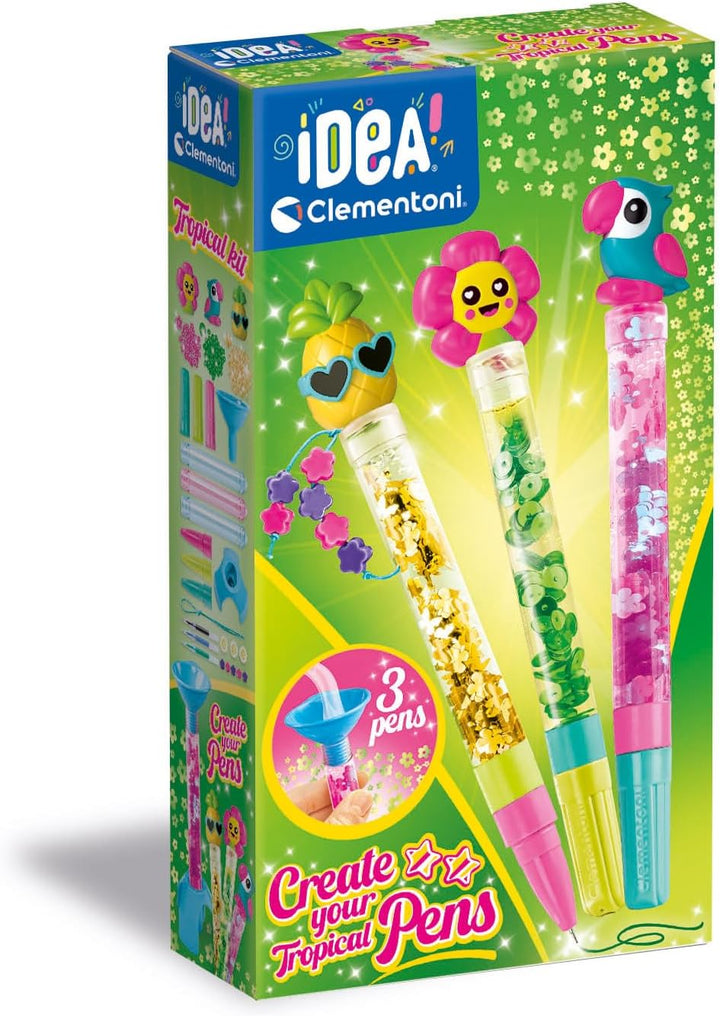 Clementoni IDEA Kreativní sada pro výrobu per Tropical