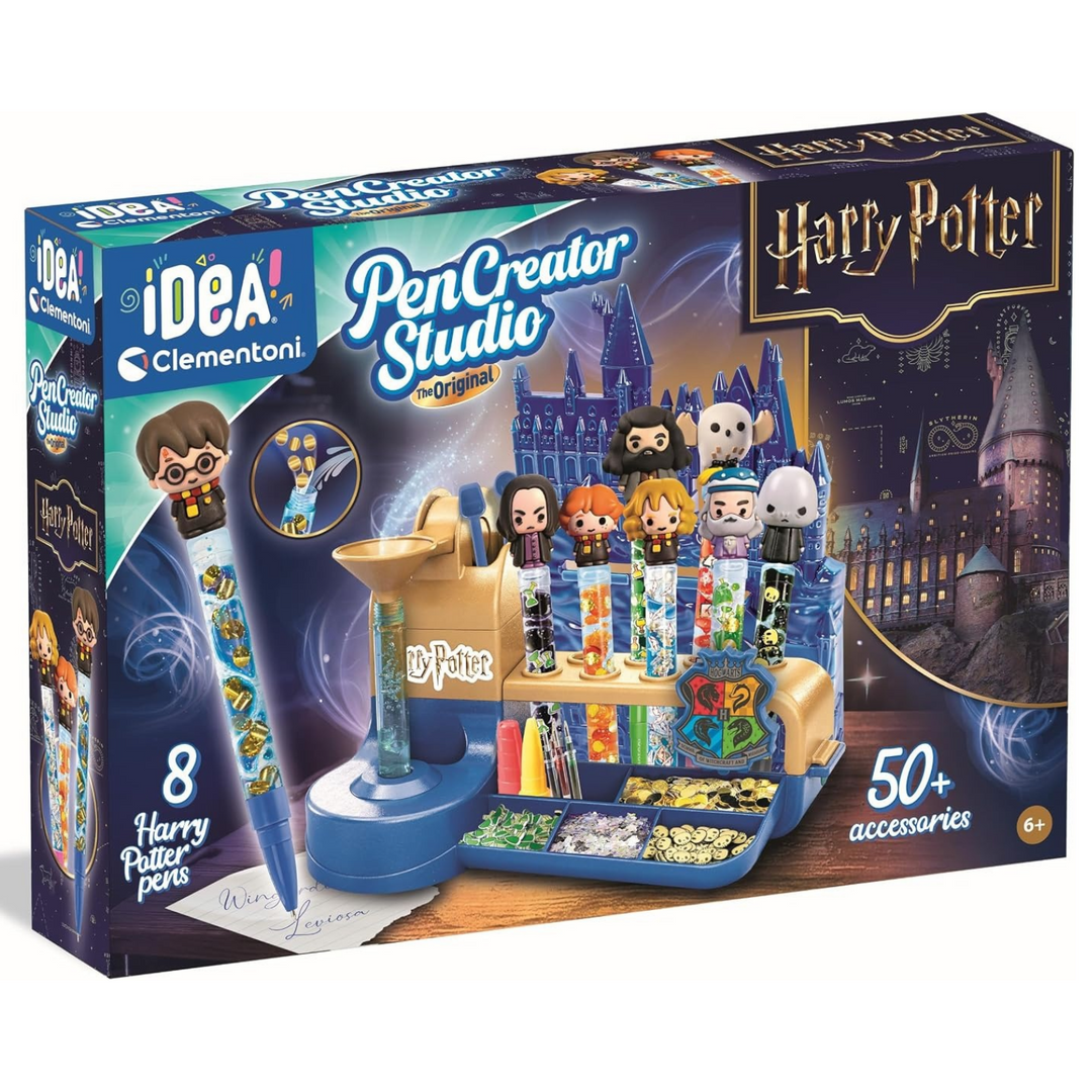 Clementoni Idea továrna na pera Harry Potter - kreativní sada na výrobu per