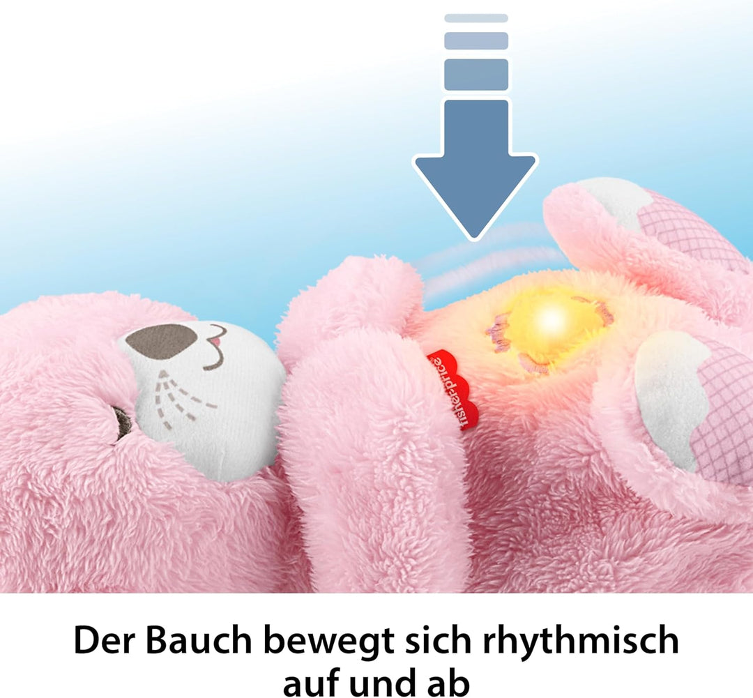 Fisher-Price Zklidňující vydra s melodiemi FXC66, růžová