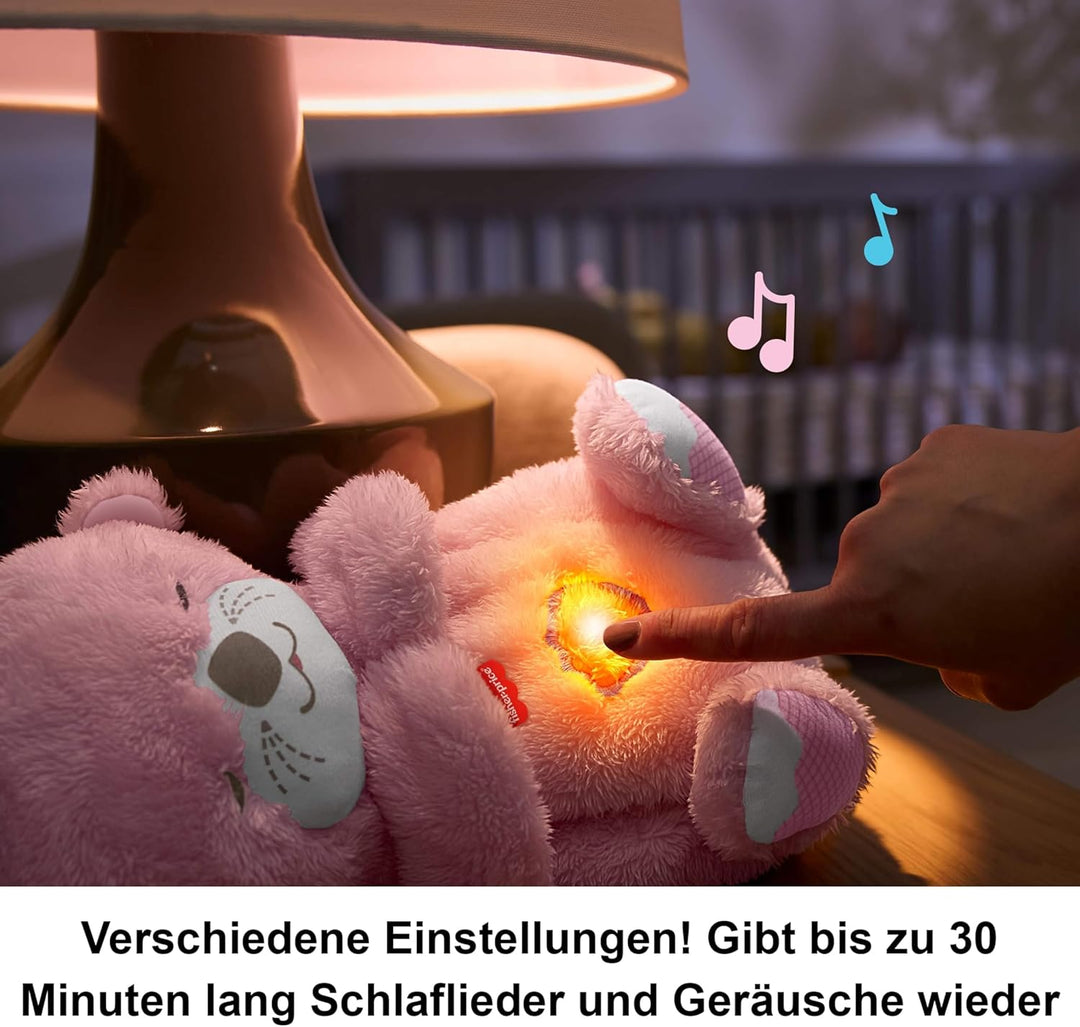 Fisher-Price Zklidňující vydra s melodiemi FXC66, růžová