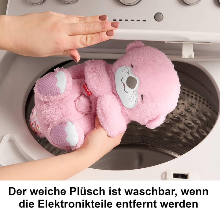 Fisher-Price Zklidňující vydra s melodiemi FXC66, růžová 1