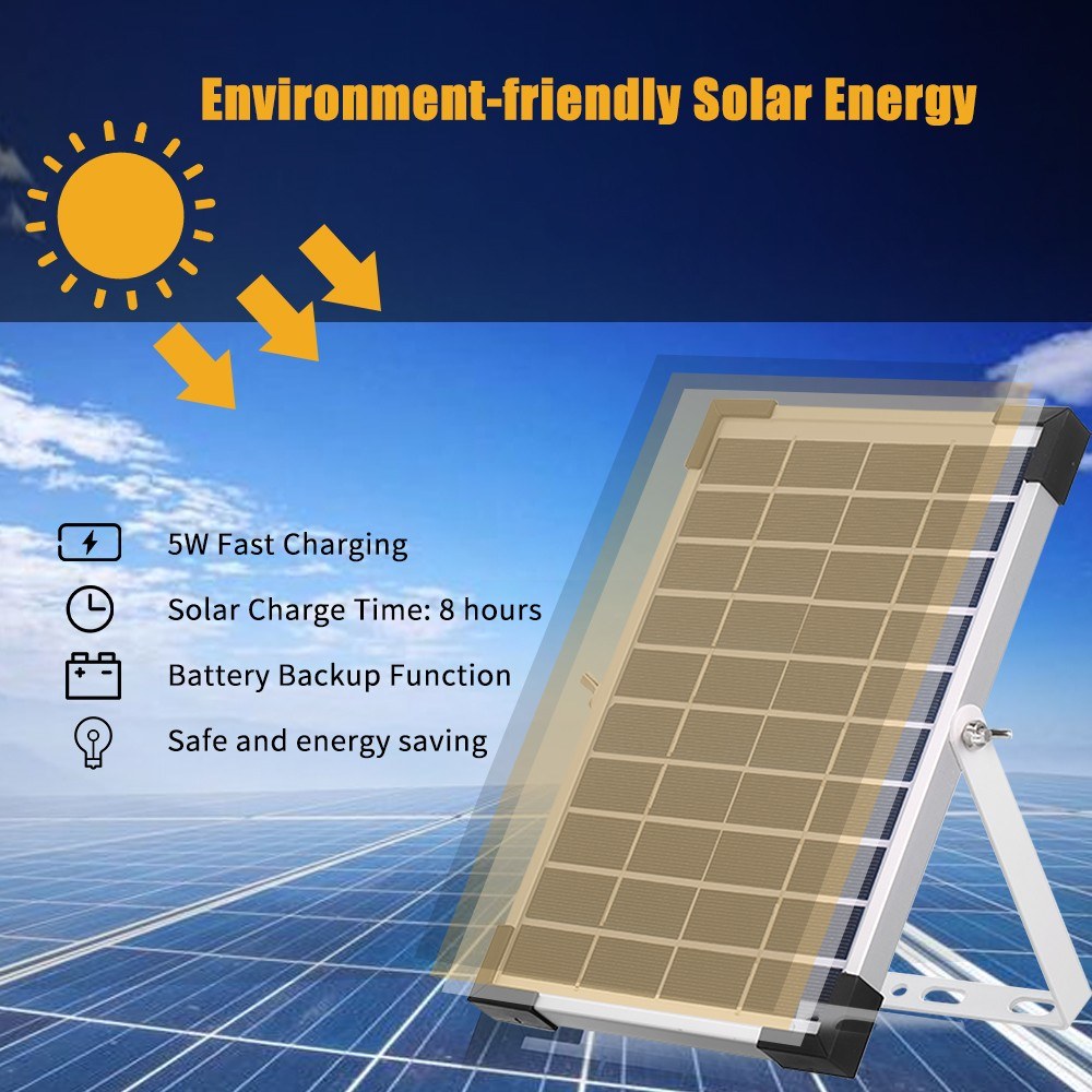 Fapiere Solární provzdušňovač jezírka AP206 – 2400 mAh baterie, 2 režimy, 5 W panel