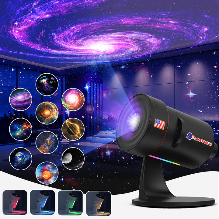 Projektor galaxie s funkcí meteoritu (8. generace) - 10 kazet se snímky ve 4K kvalitě