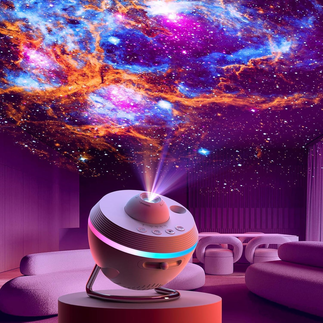 Projektor galaxie s funkcí meteoritu | Domácí planetárium - 13 kazet se snímky ve 4K kvalitě