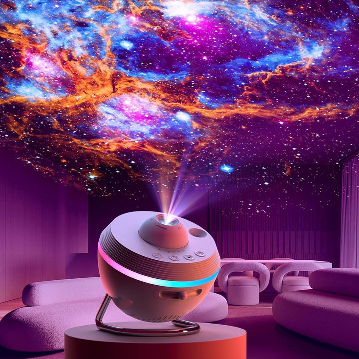 Projektor galaxie s funkcí meteoritu | Domácí planetárium - 13 kazet se snímky ve 4K kvalitě