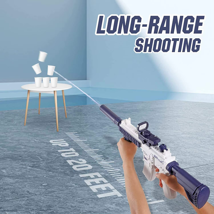 M416 Elektrická vodní pistole pro děti | Zabudovaný 370 ml zásobník