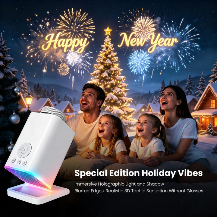 Nanxin dynamický 3D projektor galaxie SK11 – 60 scén, RGB světlo a Bluetooth reproduktor