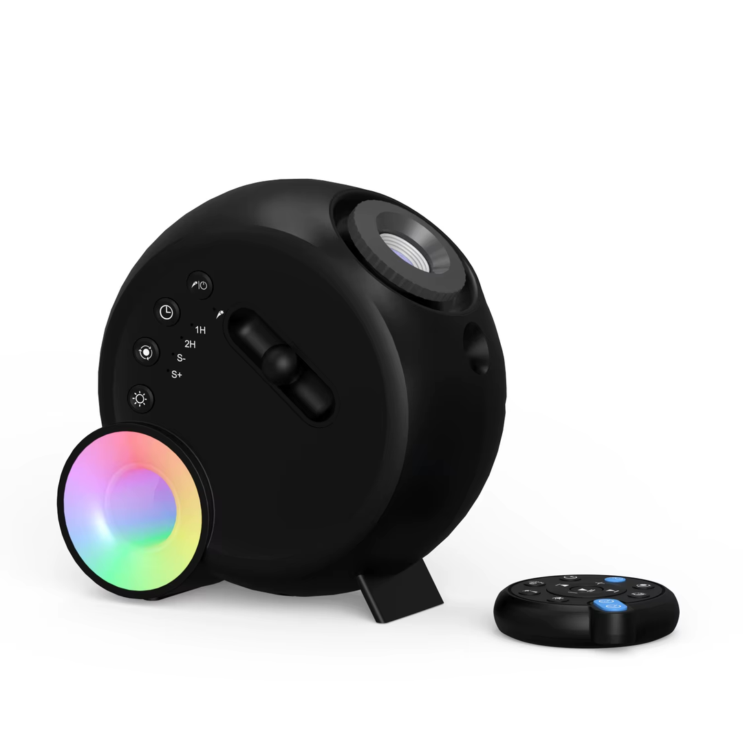 Projektor galaxie s funkcí meteoritu - Bluetooth reproduktor a dálkové ovládání