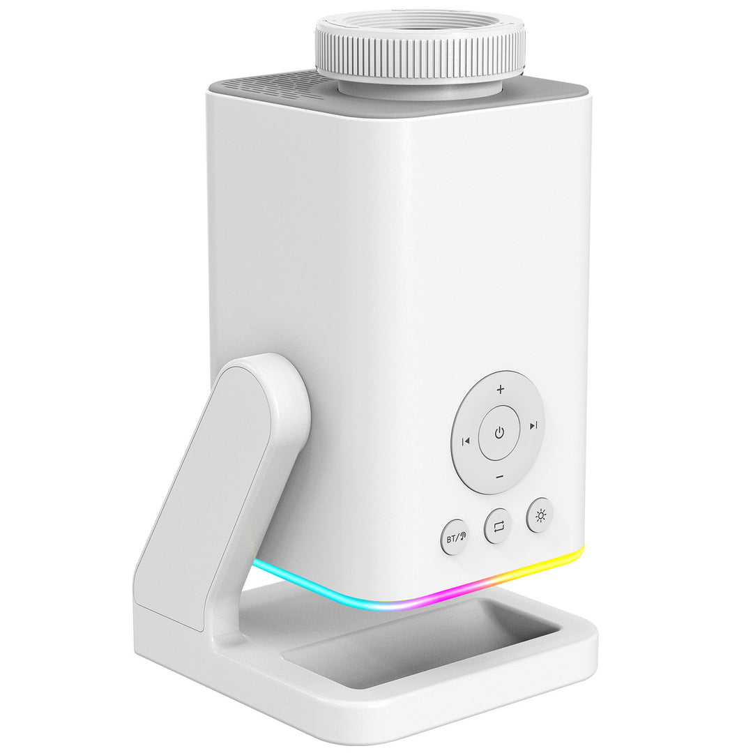 Nanxin dynamický 3D projektor galaxie SK11 – 60 scén, RGB světlo a Bluetooth reproduktor