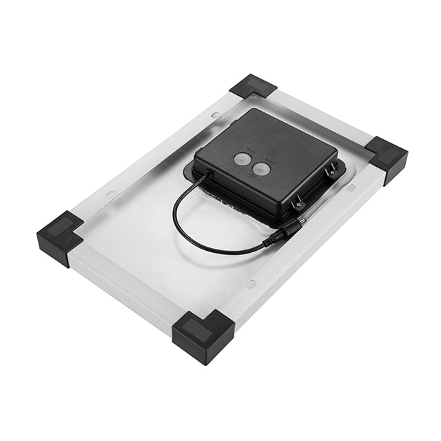 Fapiere Solární provzdušňovač jezírka AP206 – 2400 mAh baterie, 2 režimy, 5 W panel